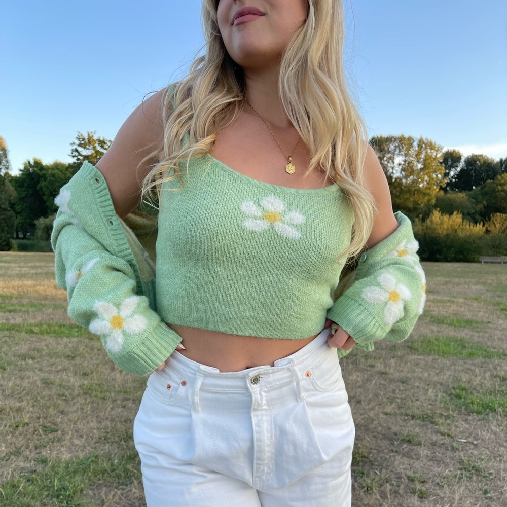 Cozy Cardigan/ camisole set